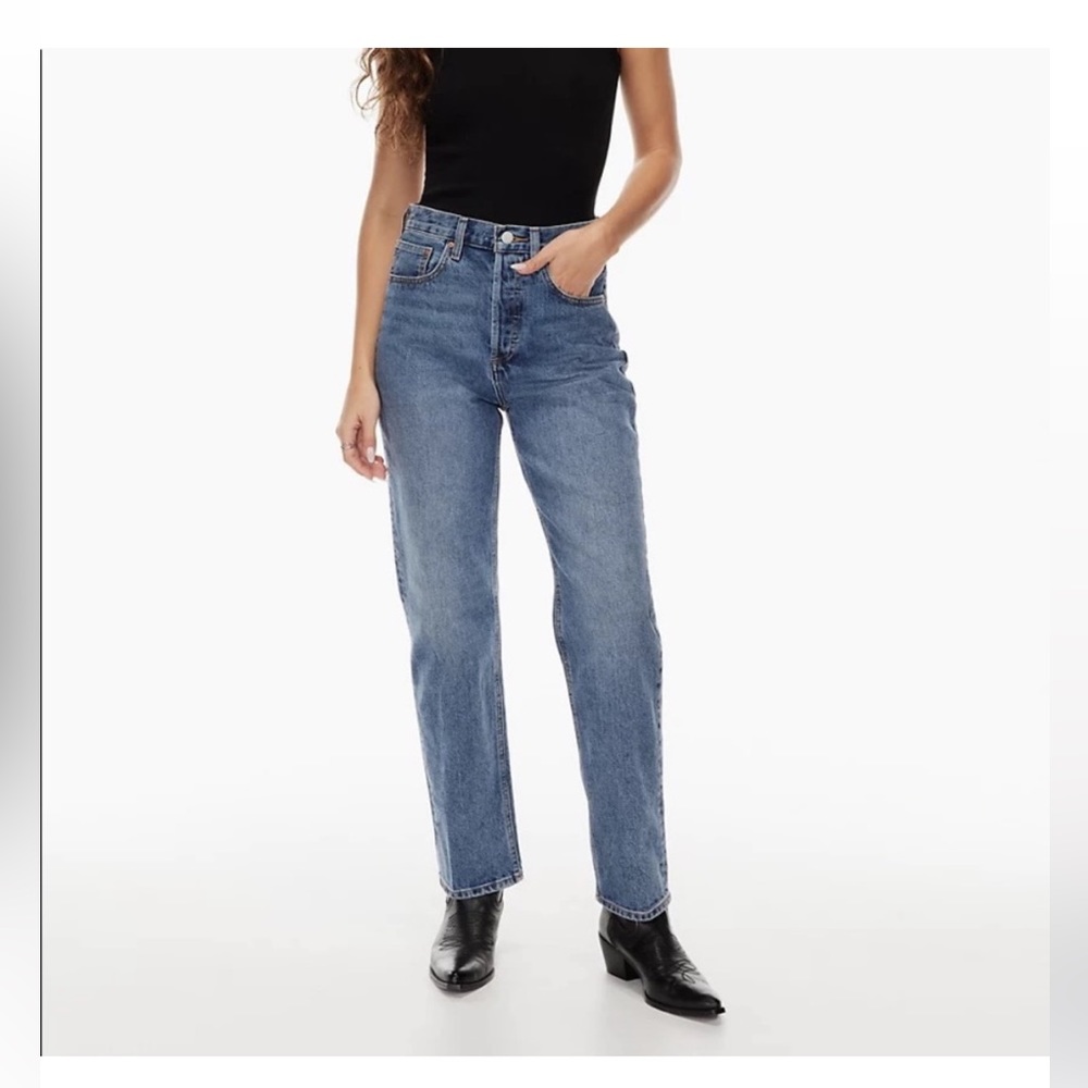 Aritzia The Denim Forum Joni High Rise Jeans